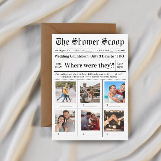 Convite Onde Eles Estavam No Jogo De Casamento Da Festa Ch