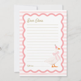 Convite One Silly Goose 1st Birthday Time Capsule Cards
