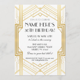 Convite Ontem à Dourada Arte de 1920 Convide o Partido Gat