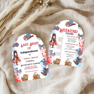 Convite Ontem à noite da independência 4º de Bachelorette