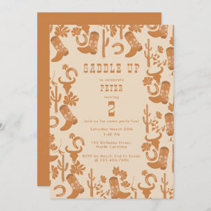 Convite Ontem, Boots do Cowboy do País Ocidental Saddam