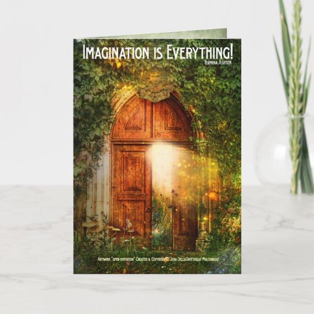 Convite Open Invitation Big Greeting (Frente)