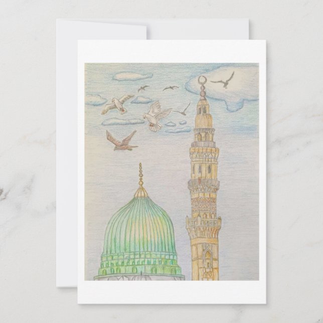 Convite Oração da mesquita (Frente)