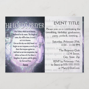 Convite Oração do Senhor