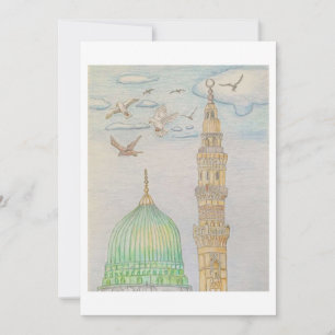 Convite oração Masjid