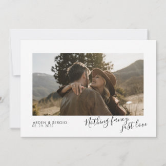 Convite Orçamento Moderno & Minimalista Casamento Fotográf