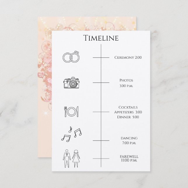 Convite Ordem Cronológica de Eventos do Enclave da Árvore  (Frente/Verso)