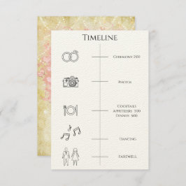 Convite Ordem cronológica dos eventos Gabinete de árvore F