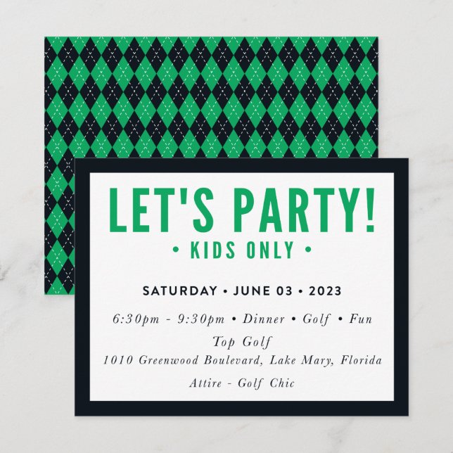 Convite ORDEM DE IMPRESSÃO para Sari - Dylan Lets Party Ki (Frente/Verso)