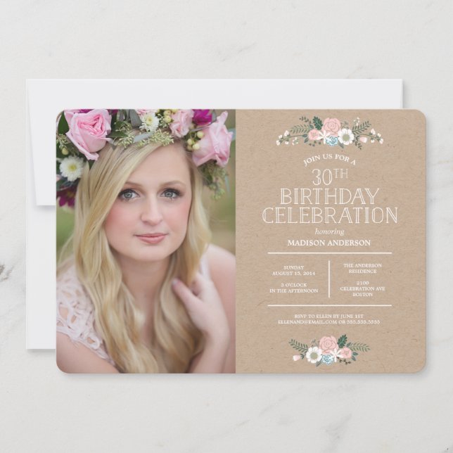 Convite Ordem Personalizada - Katie Nash (Frente)