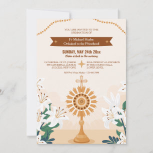 Convite Ordenação de Padre