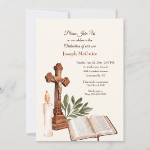 Convite Ordenação Sacerdotal