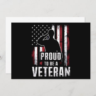 Convite Orgulho De Ser Um Veterano Do Dia Dos Veteranos Do