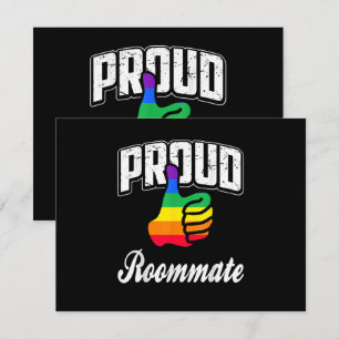 Convite Orgulho Gay do Colega de Quarto