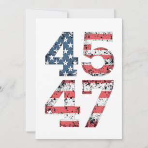 Convite Orgulhoso Maga 47º Trump Ganhou Dia de Inauguração