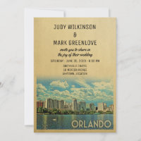 Orlando Wedding Invitation Flórida