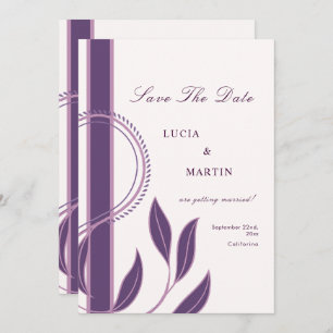 Convite Ornamentado Elegante Paisley Alimentado Floral Sal