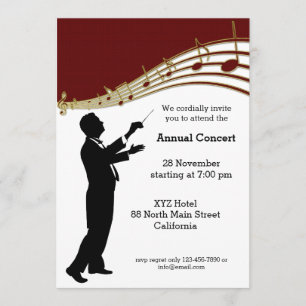 Convite Orquestra Condutora