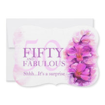 Orquídea de cor d'água roxa cinquenta e fabulosa