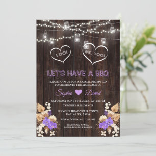 Convite Orquídeas Roxas Pampas Grass Lunaria Barn I Fazend