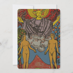 Convite Os Amantes Tarot Card Começam A Ler