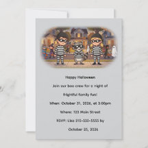 Os Bandidos Guaxinim do Halloween