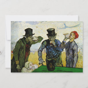 Convite Os Bebedores por Vincent van Gogh