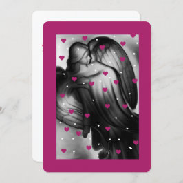 Convite Os Céus Estão Chovendo Corações Hoje