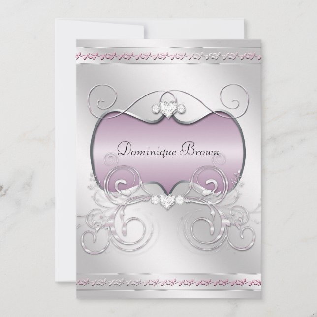 Convite Os corações e os redemoinhos convidam (Frente)