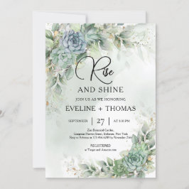 Convite Os eucaliptos verdes sobem e brilham