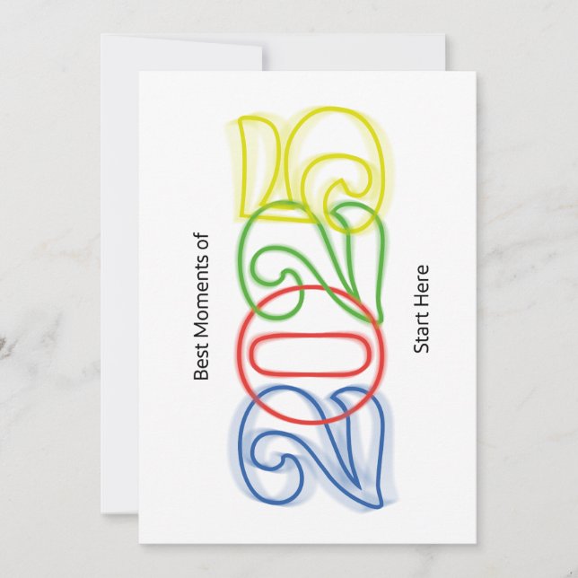 Convite Os melhores momentos de 2025 começam aqui (Frente)