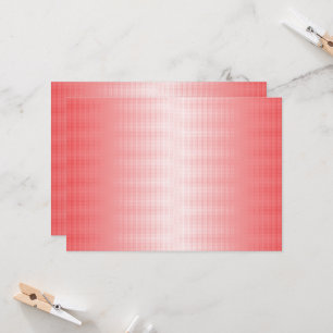 Convite Os pincéis vermelhos, laranja e cor-de-rosa se mis