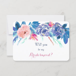 Convite Os rosas azuis do pêssego querem-no sejam minha