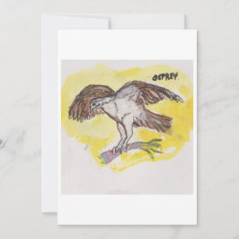 Convite Osprey Greeting Card