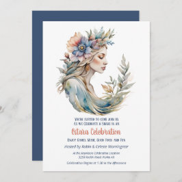 Convite Ostara Spring Equinox Flower Goddess Sabbat