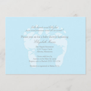 Convite ou Anúncio de Pegadas