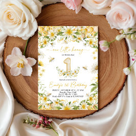 Convite Our Little Honey 1st Birthday Invite
