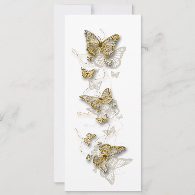 Convite Ouro branco noivado casamento aniversário (Frente)