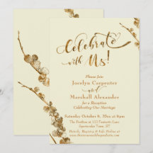 Ouro "Celebrate with Us" c/ Botânica, Marfim