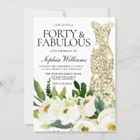 Ouro de 40 vestidos e fabuloso