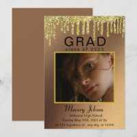 Ouro de graduação Elegante Classy glitter 1 Fotos