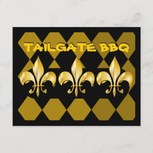 Convite Ouro Puro Flor de Lis