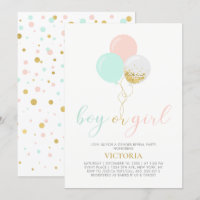 Ouro, Rosa, Verde-Menta | Festa de Revelação do Se