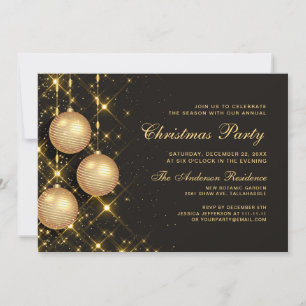 Convite Ouros - Festa Anual Corporativa de Natal
