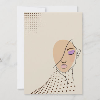 Convite ousada e linda 