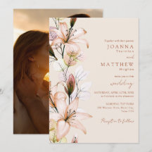 Outono Boho Rústico Floral Foto Casamento