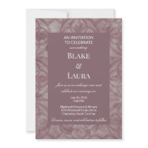 Outono Muscadine Batik Personalizado Roxo Fumê