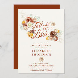 Convite outono no Chá de panela Dourado do outono