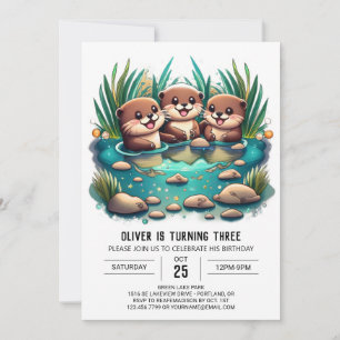 Convite Outro Amigo Whimsical Birthday