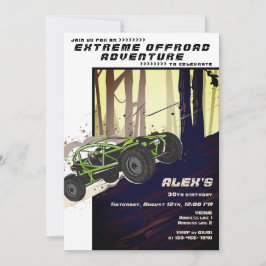 Convite Outroad Adventure ATV UTV Extreme Sports Car Club